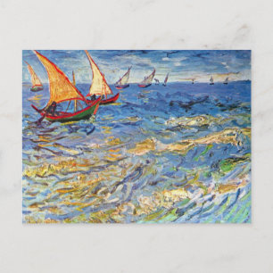 Carte Postale Vincent Van Gogh - La Mer Aux Saintes Maries