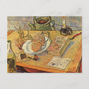 Carte Postale Vincent van Gogh - La vie morte avec tableau