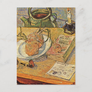 Carte Postale Vincent van Gogh - La vie morte avec tableau