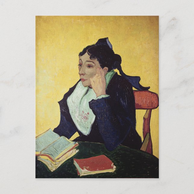 Carte Postale Vincent van Gogh | L'Arlesienne 1888 (Devant)