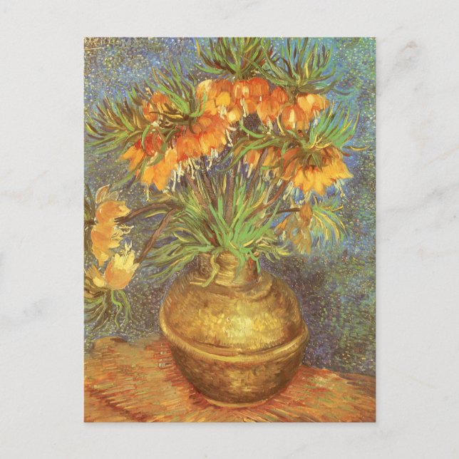 Carte Postale Vincent van Gogh - Les amitiés dans un vase en cui (Devant)