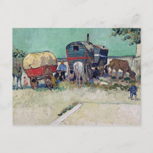 Carte Postale Vincent van Gogh Les Caravanes, L'Encampement Ts