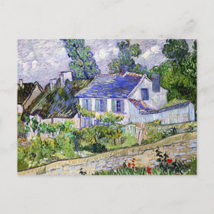 Carte Postale Vincent van Gogh, Maisons à Auvers,