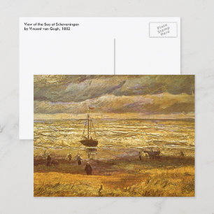 Carte Postale Vincent van Gogh - Mer à Scheveningen