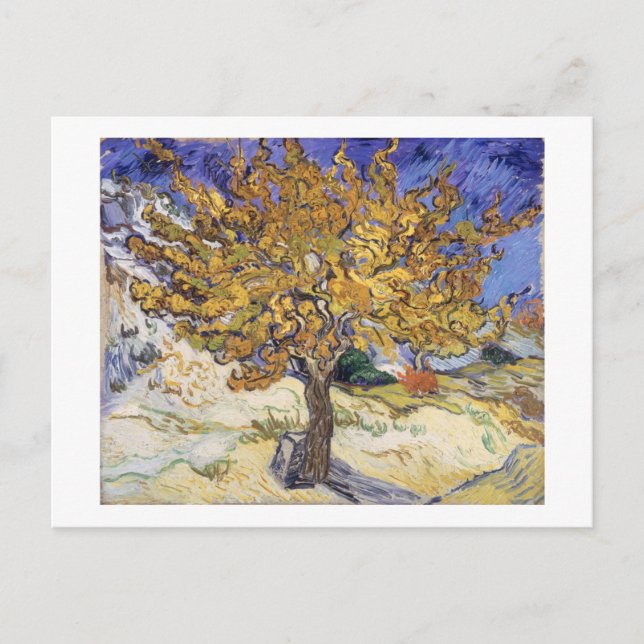 Carte Postale Vincent van Gogh | Mulberry Tree, 1889 (Devant)