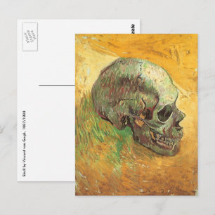 Carte Postale Vincent van Gogh - Nature morte avec crâne