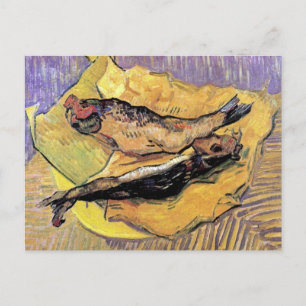 Carte Postale Vincent Van Gogh - Nature morte Bloaters Beaux-Art