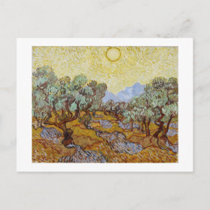 Carte Postale Vincent van Gogh Oliviers, 1889