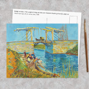 Carte Postale Vincent van Gogh - Pont de Langlois à Arles #1