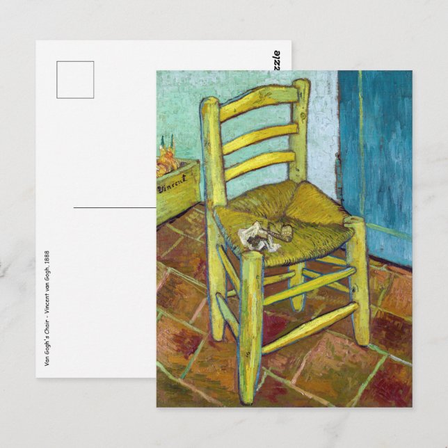 Carte Postale Vincent van Gogh - Président de Van Gogh (Devant / Derrière)