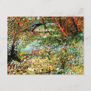 Carte Postale Vincent Van Gogh - Rives de la Seine au printemps