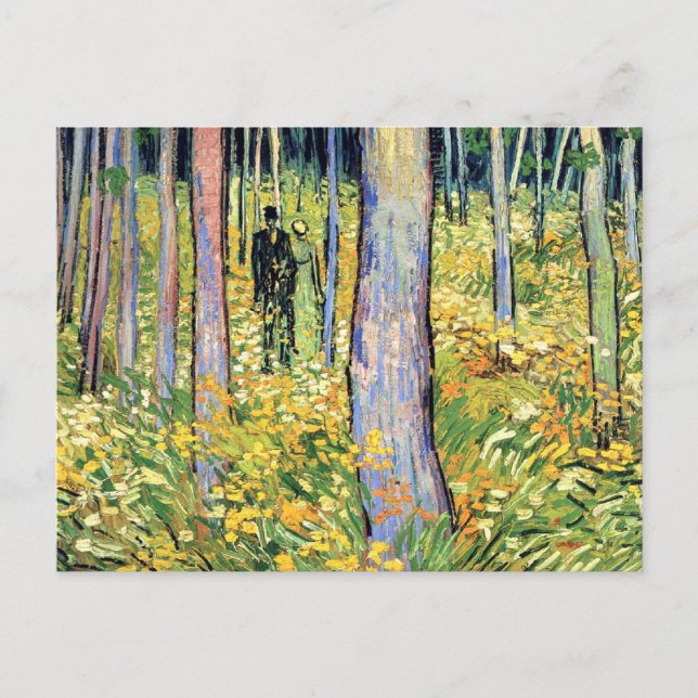 Carte Postale Vincent Van Gogh - Sous-croissance à deux chiffres (Devant)