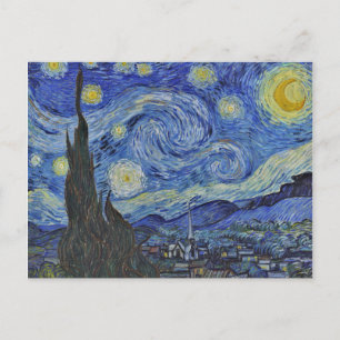 Carte Postale Vincent van Gogh Starry Night GalleryHD Fine Art