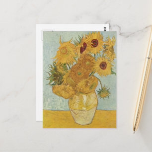 Carte Postale Vincent Van Gogh - Tournesols, 3ème version
