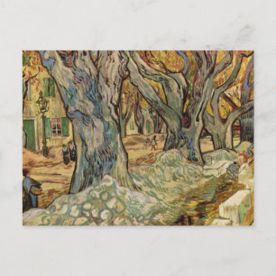 Carte Postale Vincent van Gogh - Travailleurs de la route