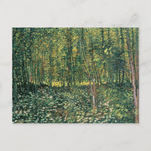 Carte Postale Vincent van Gogh   Trees and Undergrowth 1887