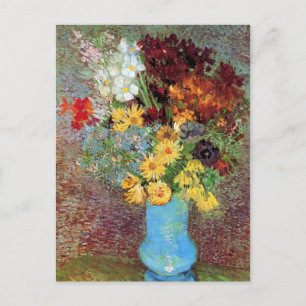 Carte Postale Vincent Van Gogh - Vase Avec Marguerites Et Anémon