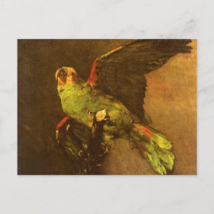 Carte Postale Vincent van Gogh - Vie morte avec perroquet vert