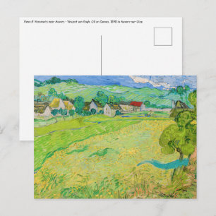 Carte Postale Vincent van Gogh - Vue des Vessenots près d'Auvers