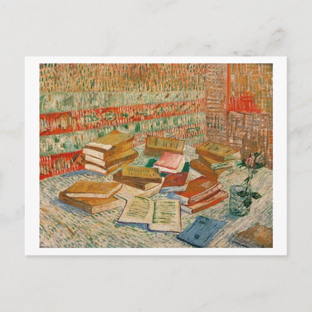 Carte Postale Vincent van Gogh | Yellow Books, 1887 (Devant)