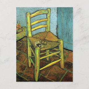 Carte Postale Vincent's Chair & His Pipe Van Gogh Fine Art