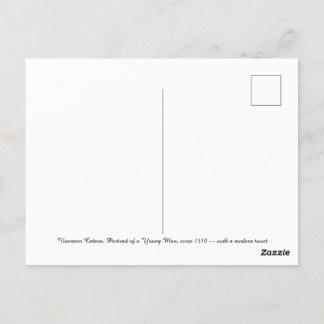 Carte Postale Vincenzo Catena, Portrait d'un jeune homme