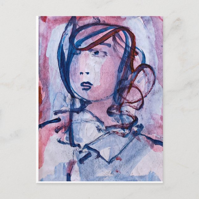 Carte Postale Vingt nuances de PURPLE (Devant)