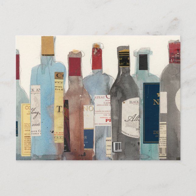 Carte Postale Vins et spiritueux (Devant)