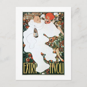 Carte Postale Vins Vintages Tivoli Supplémentaire Boissons Et Ar