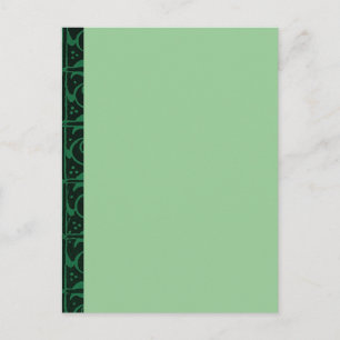 Carte Postale Vins vintages Vert foncé