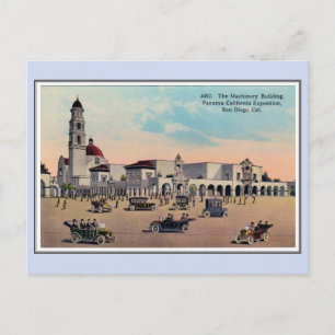 Carte Postale Vintage 1915 Panama California Expo San Diego 3
