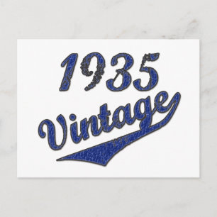 Carte Postale vintage 1935
