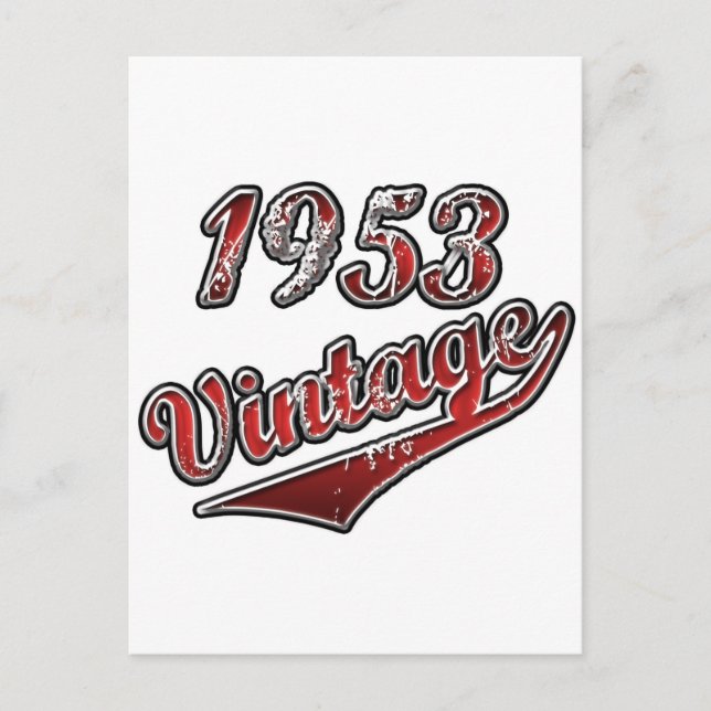 Carte Postale vintage 1953 (Devant)