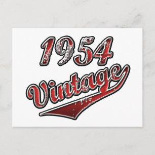 Carte Postale vintage 1954