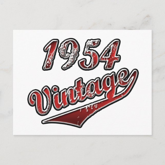 Carte Postale vintage 1954 (Devant)
