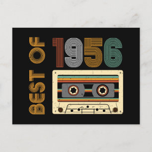 Carte Postale Vintage 1956 Fabriqué en 1956 70e Anniversaire 70 