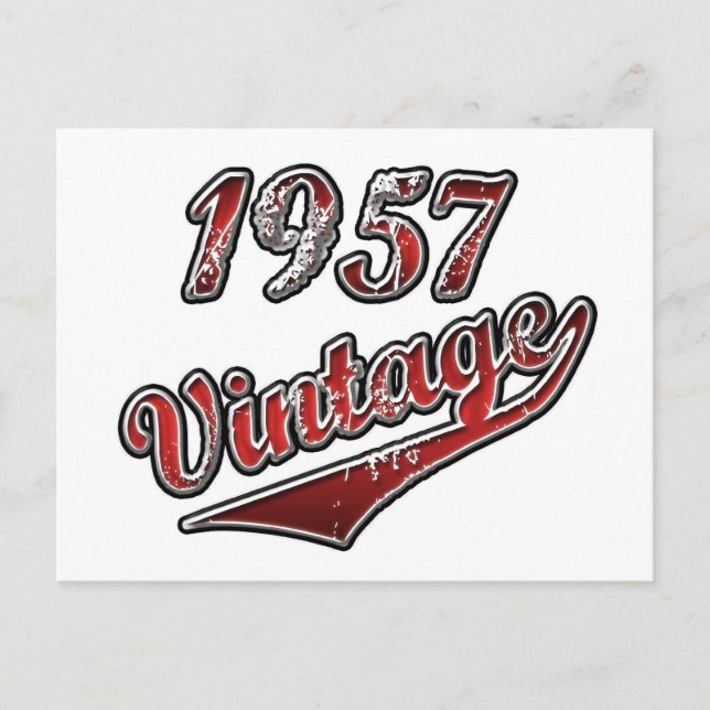 Carte Postale vintage 1957 (Devant)