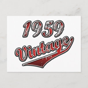 Carte Postale vintage 1959