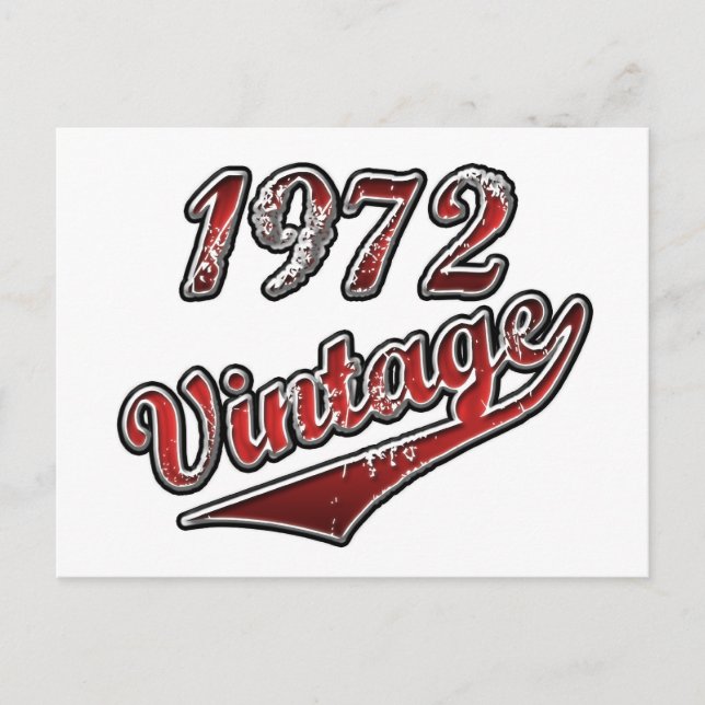 Carte Postale vintage 1972 (Devant)