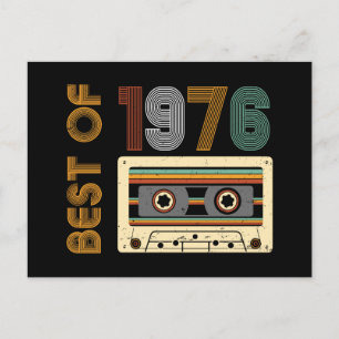 Carte Postale Vintage 1976 Fabriqué en 1976 70e Anniversaire 50 