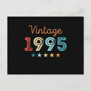 Carte Postale Vintage 1995 30e anniversaire Retro Cadeau 30 ans