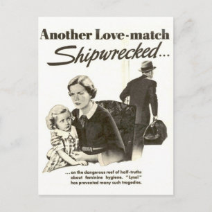 Carte postale Vintage Ad Graphic