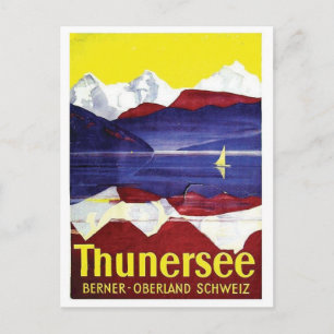Carte postale Vintage Ad Poster
