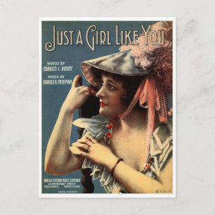 Carte postale Vintage Ad Poster