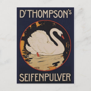 Carte postale Vintage Ad Poster