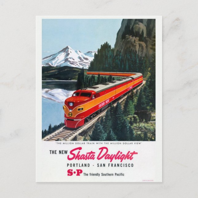 Carte postale Vintage Ad Poster (Devant)