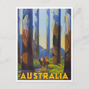 Carte postale Vintage Ad Poster
