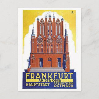 Carte postale Vintage Ad Poster