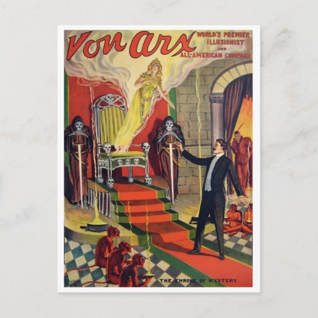 Carte postale Vintage Ad Poster (Devant)