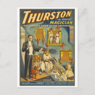 Carte postale Vintage Ad Poster